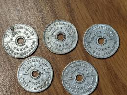 Lot of 5 Vintage Tax Tokens 1930s state of Washington Aluminum coin | eBay