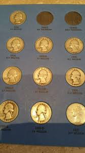 Washington head quarter silver coin collection 1932 to 1945 number one 35 quarte | #1731751256