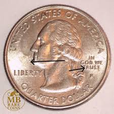 1999 P Connecticut Quarter - Flow lines & Reverse Die Crack - Rare Error Coin | eBay