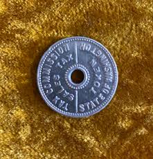Here we have two different Washington state sales tax tokens ...