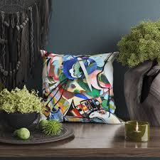 Wassily Kandinsky Abstract Painting, Throw Pillow Cover ...