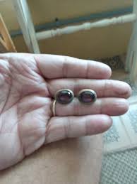 Antique 14k Gold Filled Amethyst Clip Back Earrings | eBay