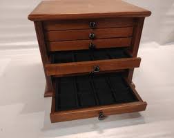 7-drawer Coin Cabinet, Compact Model With Customizable Internal Velvet - Etsy Canada