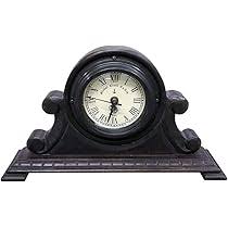 Gola International Antique Table Wooden Clock : Amazon.in: Home & Kitchen