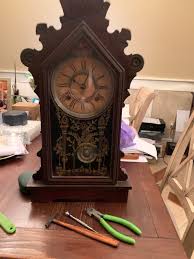 Ca. 1900's New York Made ANSONIA 8 Days Clock Model Aden ...