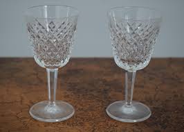 Set of 8 Waterford Crystal 6 Inch Cut Crystal Wine Glasses ...