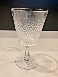 VTG Royal Diamond by Fine Arts 6 3/8” Crystal Water Goblets ...