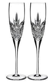 Waterford Love Forever Set of 2 Lead Crystal Champagne ...