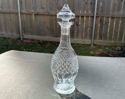 Waterford Crystal Colleen Short Stem Decanter With Stopper – 13" / Waterford Colleen Crystal Decanter / Elegant Barware / Luxury Glassware - Etsy
