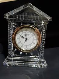 Waterford Crystal Acropolis Clock Made in Ireland | eBay