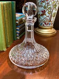 Stunning Vintage Lismore Clear Waterford Crystal Ships ...