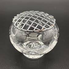 Small Vintage 'Rose Bud' Cut-Crystal Bowl - Keepsakes