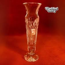 Vintage Waterford Crystal Bud Vase – 8" Flared Stem Design ...
