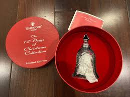 New Waterford Crystal 12 Days of Christmas 1st Ed PARTRIDGE ...