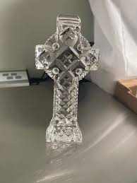 Waterford Crystal CELTIC CROSS Figure 5 1/2” - Signed - Etsy