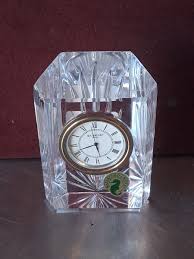 Vintagw Waterford Small Crystal Colonnade Clock | eBay