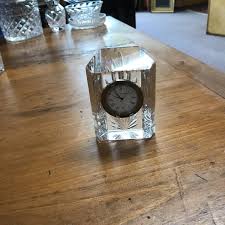 Waterford Crystal Lismore Table Top Clock - Etsy