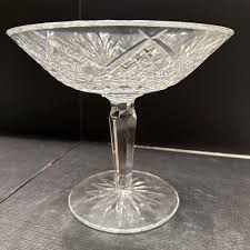 Waterford Clear Cut Crystal Compote Footed Candy Dish 5 ...