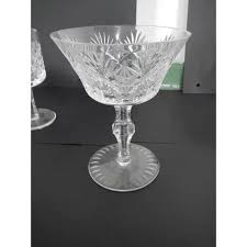 Crystal Glasses, 1950s, Set of 12 | Chairish