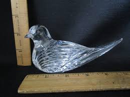 Waterford Crystal - Dove Bird - Paperweight | eBay
