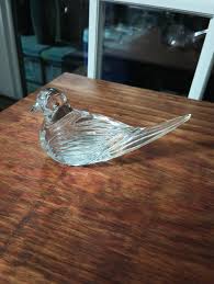 Vintage Waterford Crystal Figurines: Pear, Squirrel, Dove ...