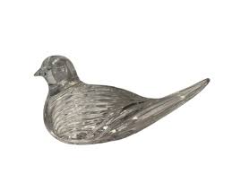 Waterford Dove Paperweight, Waterford Lead Crystal ...