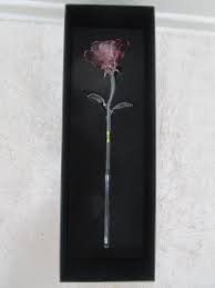 Waterford Crystal - Fleurology Pink Rose - Great Shape - In ...