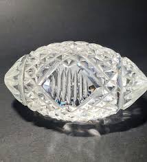 Waterford Crystal NFL Panthers Football Paperweight: Limited ...