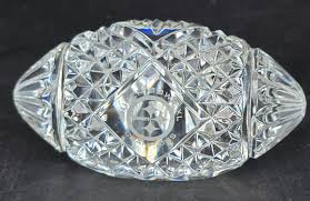 Signed Waterford crystal Pittsburgh Steeler superbowl football ...