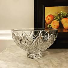 Waterford Crystal Footed Bowl | Chairish