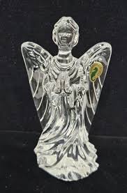 WATERFORD CRYSTAL NATIVITY GUARDIAN ANGEL SCULPTURE FIGURINE ...