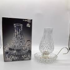 Triumph Lead Crystal Candle Lamp - Etsy