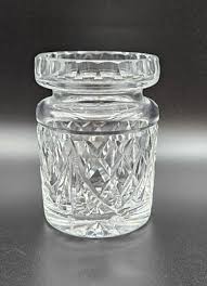 Waterford Crystal Jars and Jam Jar w/ Lid Cut Glass Vintage - 3 in set | eBay