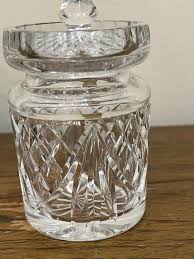 Vintage Waterford Crystal Apothecary / Crystal Jar / Crystal Jam Jar/ Crystal Sugar Bowl /honey Jar With Lid | Excellent Gift - Etsy