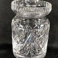 Small Waterford Crystal Jelly Jam Jar with Lid | EstateSales.org