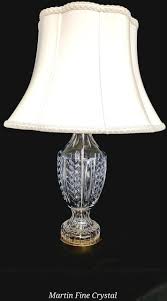 Waterford Large Sized Pedal Pattern Fine Hand Cut Solid Crystal Table – Martin Fine Crystal New Times Two