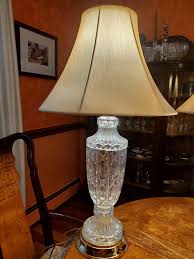 Brass Crystal Lamp - Etsy Singapore