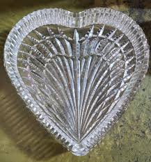 Vintage Waterford Crystal 7 Inch Heart Shaped Tray for sale online | eBay