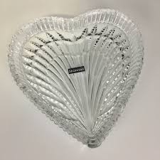 Shannon Crystal by Godinger, Serenade Crystal Serving Tray, 7" Crystal Heart Tray - Etsy Ireland
