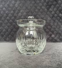 Vintage Waterford? Lismore Type Cut Crystal Glass Mustard Pot | eBay