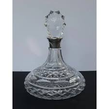 Late 20th Century Asprey London Crystal Decanter With ...