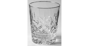 Platinum Lismore Tall Double Old Fashioned by Waterford Crystal | Replacements, Ltd.