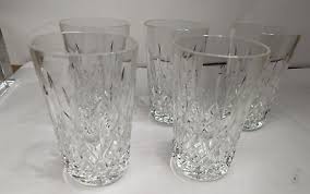 5 Lots of Waterford Crystal Drinkware Glasses 5 ' Tall ...