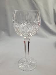 Vintage Waterford Lismore Crystal Clear Hock Wine Glass 7.5 ...
