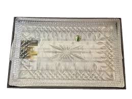 Waterford Lismore Crystal Sandwich Tray Made in Germany 11 1 ...