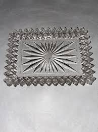 Mid Century Modern 1970s Decorative Glass Tray Dish - Etsy