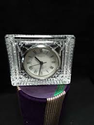 Waterford Crystal Square Clock | eBay