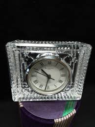 Waterford Crystal Square Clock | eBay