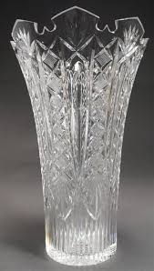 Lot - Waterford Crystal Vase, H: 14 in