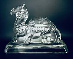 L.E. Smith CAMEL Crystal Clear 1971 Shriners Emblem ...